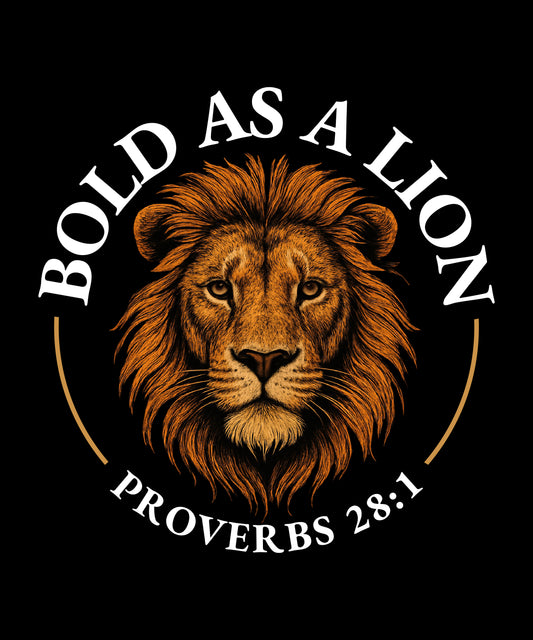 Bold As A Lion - Short Sleeve T-Shirt