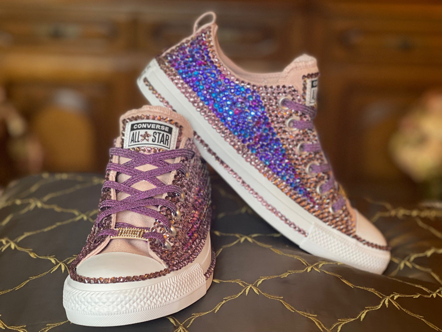 Converse Sneakers with Rhinestones for Adults
