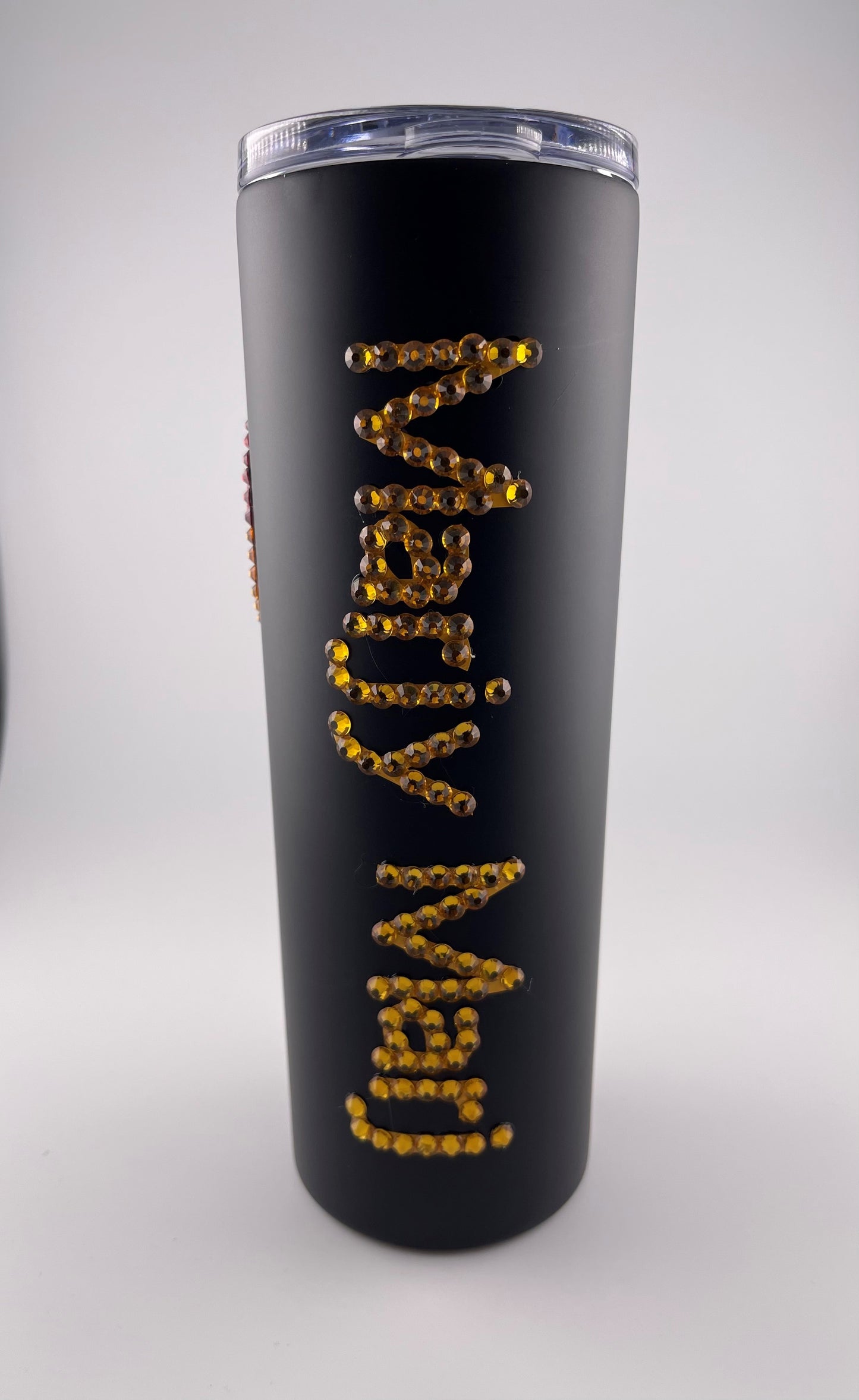 Custom Skinny Tumbler - Flag with Name