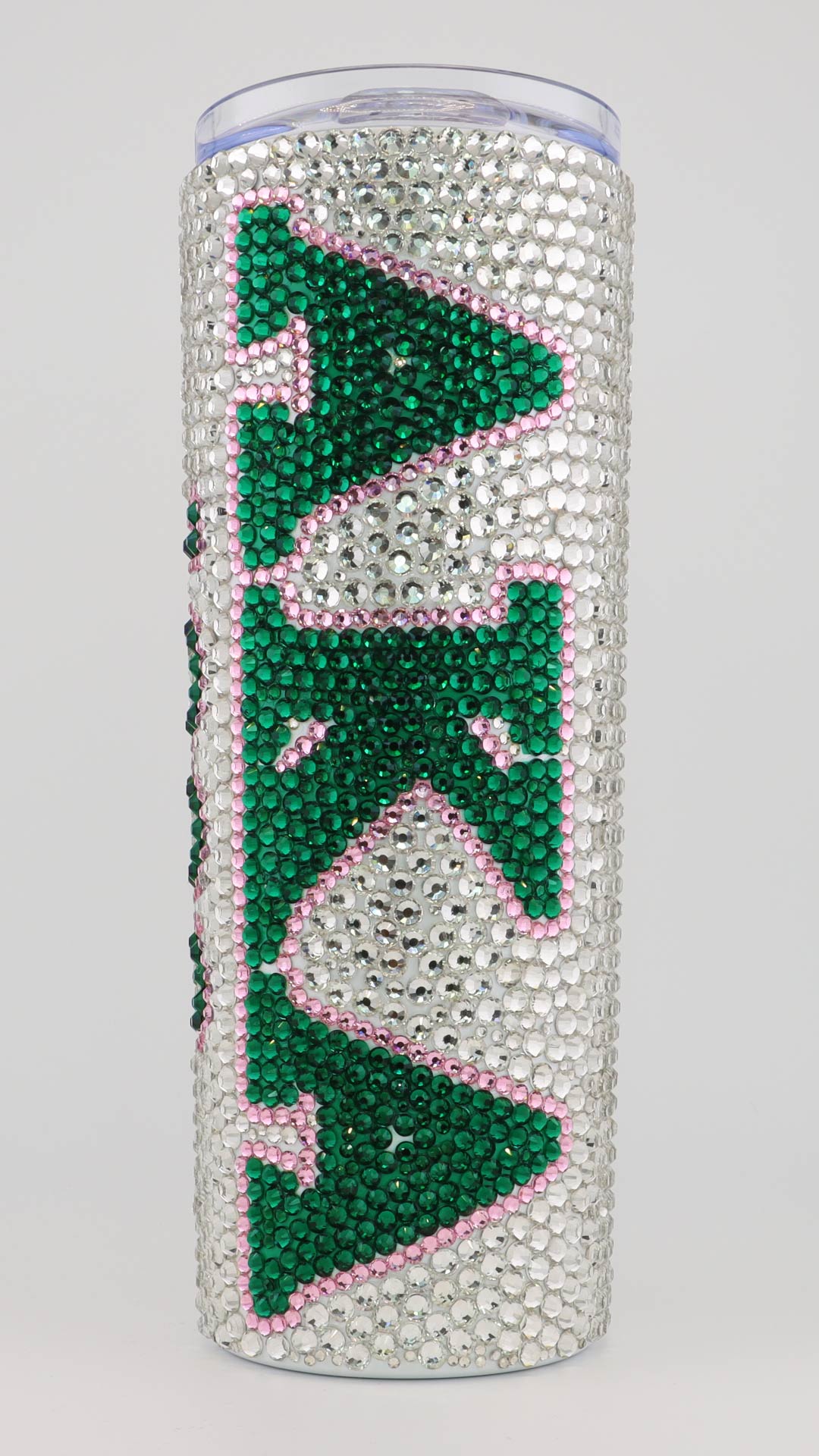 Rhinestone Tumbler - Alpha Kappa Alpha (AKA1)