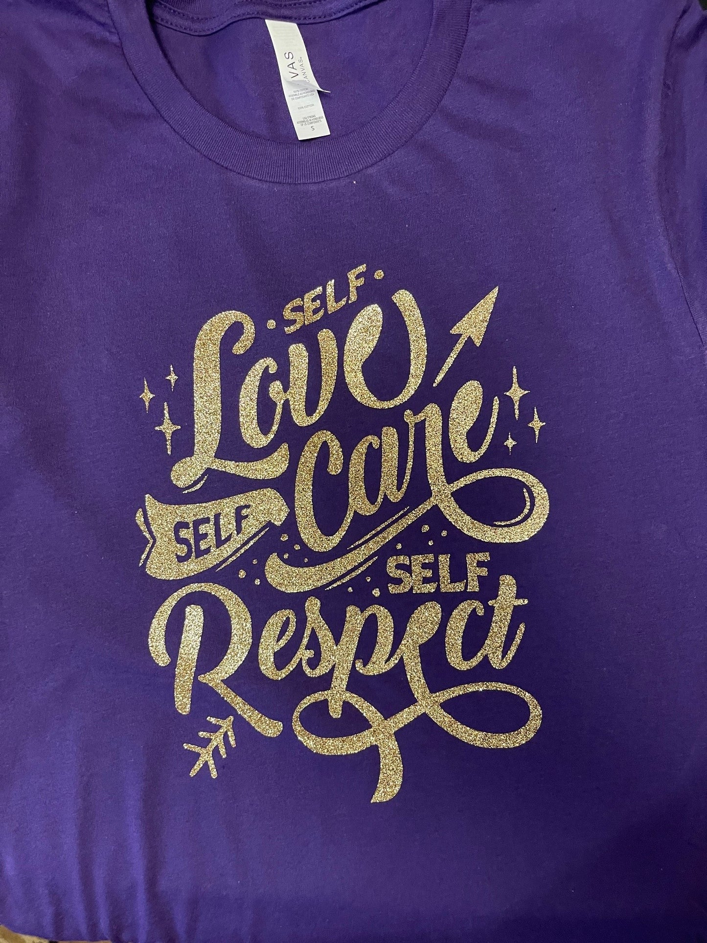 Self Love/Care/Respect - Short Sleeve T-Shirt
